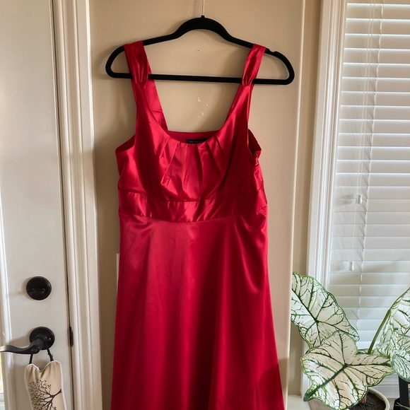 LIMITED dress SZ 12 back zip empire waist fully lined knee length - Picture 2 of 4